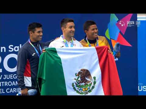 Diego García se bañó en oro en trampolín 3m masculino