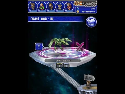 FFRK 移ろいし彩色～禍染・風～ 【禍級】銀竜・影 FINAL FANTASY Record Keeper