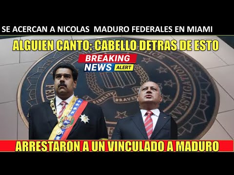Se acercan a MADURO federales en MIAMI Diosdado el TRAIDOR
