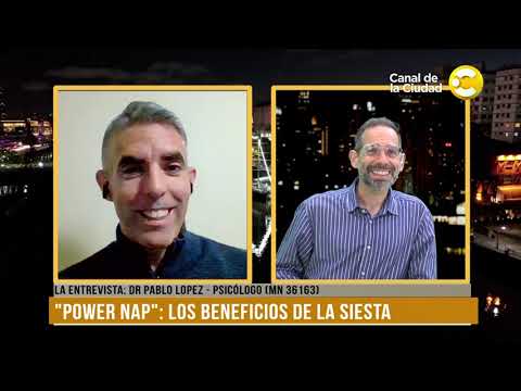 El Dr. Pablo López habla sobre los beneficios de la siesta ? Para Alquilar Balcones ? 20-09-23