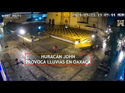 #OAXACA | ? #Huracán #John categoría 3 #lluvias intensas #EnVivo