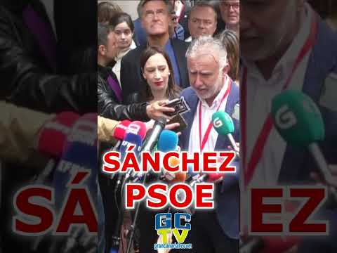 El PSOE de Canarias apoya a Pedro Sánchez para luchar por la democracia Ángel Víctor Torres