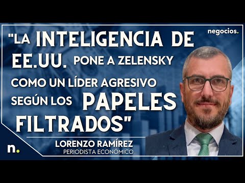 La inteligencia de EEUU pone a Zelensky como un líder agresivo según los papeles filtrados
