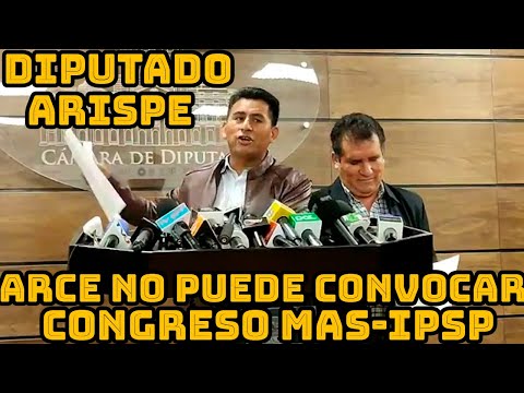 DIPUTADO GUALBERTO ARISPE INVITA AMPLIADO NACIONAL MAS-IPSP A LOS DIRIGENTES ARCISTAS