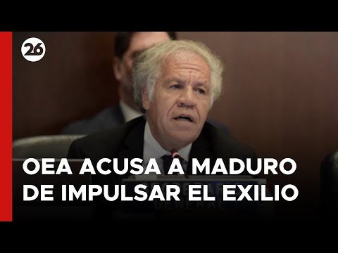 La OEA acusa a Maduro de forzar el exilio de Edmundo González Urrutia de Venezuela