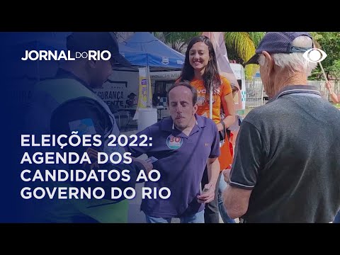 Eleições 2022: confira a agenda dos candidatos ao governo do Rio