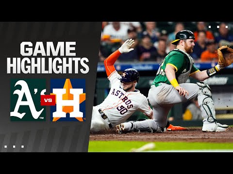 As vs. Astros Game Highlights (5/16/24) | MLB Highlights