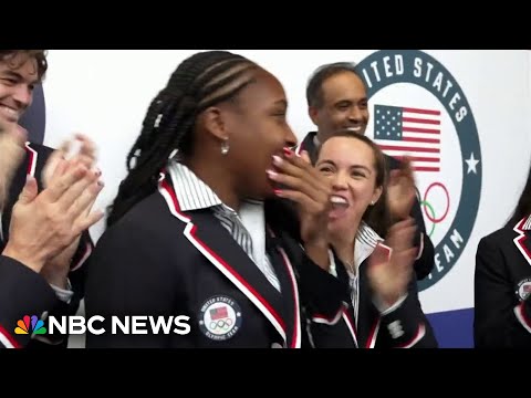 With the Opening Ceremony two days away, Coco Gauff named flag bearer