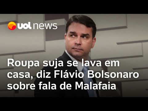 Malafaia chama Bolsonaro de covarde: Roupa suja se lava em casa, diz Flávio Bolsonaro