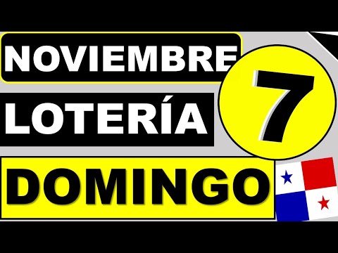 Resultados Sorteo Loteria Domingo 7 de Noviembre 2021 Loteria Nacional de Panama Dominical Que Jugo