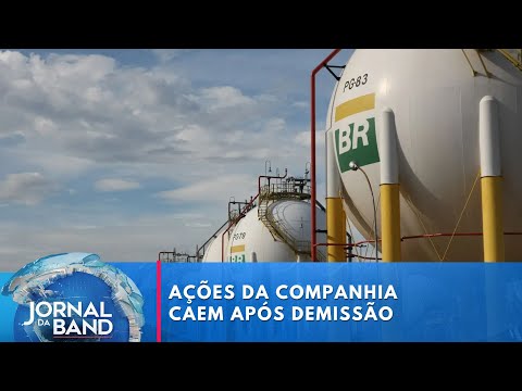 Juliana Rosa: ações da Petrobras caíram quase 10% após troca na presidência | Jornal da Band