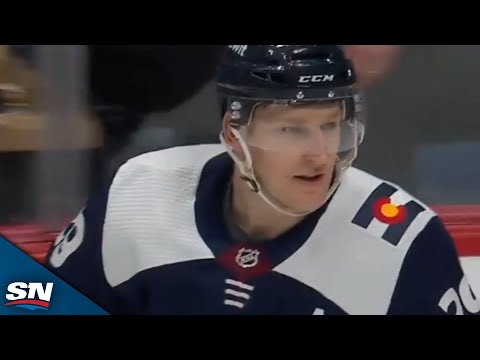 Avalanches Nathan MacKinnon Goes Backhand Shelf For Slick Goal vs. Stars