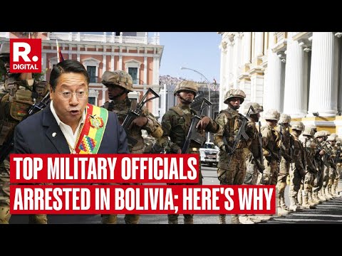 Coup Attempt In Bolivia Fails; President Confronts Army General In Palace | Tanks And Troops Retreat