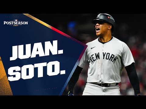 Juan Soto has been a MONSTER this postseason