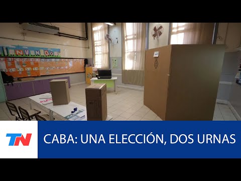 UNA MESA, DOS URNAS Y DOS BOLETAS: ¿Cómo será el sistema de votación en la Ciudad de Buenos Aires?