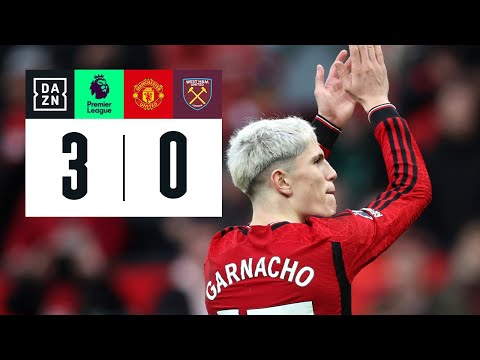 Manchester United vs West Ham (3-0) | Resumen y goles | Highlights Premier League