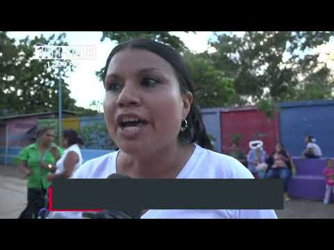 Managua: Familias del barrio Batahola Norte finalizan su tarde con alegría - Nicaragua