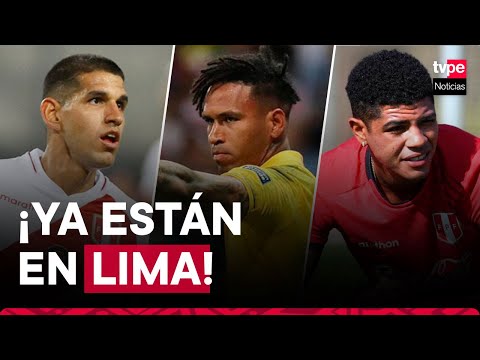 ¡Ya están aquí! Gallese, Cartagena y Abram llegan a Lima para sumarse a la Selección Peruana