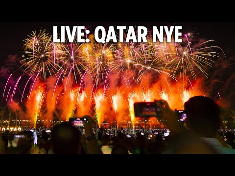 LIVE: Qatar's Lusail Boulevard marks New Year’s Eve with spectacular firework display