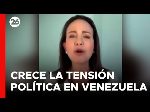 CRISIS POLÍTICA EN VENEZUELA: Corina Machado llama a marchar a todo el país