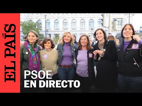 DIRECTO | Declaraciones del PSOE desde la manifestación del 25N en Madrid | EL PAÍS