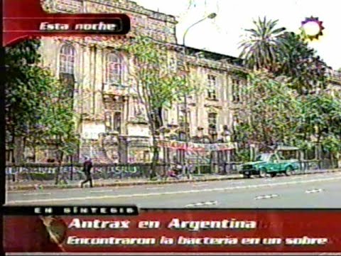 DiFilm - Alerta por la llegada del Ántrax a la Republica Argentina (2001)