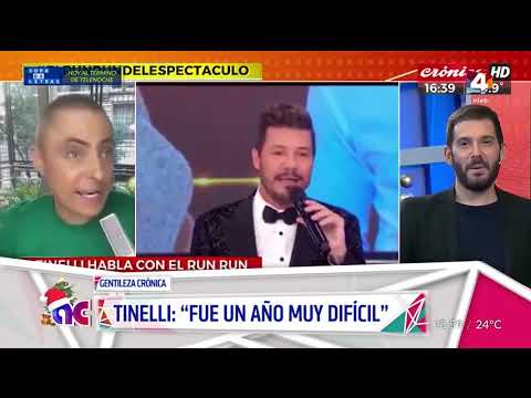 Algo Contigo - Tinelli habló tras su peor año en televisión: No me voy del país