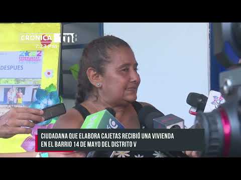 Trabajadora por cuenta propia ya no pasará peligro con nuevo hogar en Managua - Nicaragua