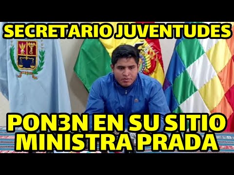 JOVEN PATRIOTA DE BOLIVIA EXIGE PRESIDENTE ARCE DAR DE B4JA AL GENERAL ZUÑIGA..