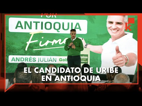El Centro Democrático y Álvaro Uribe Vélez presentaron su candidato