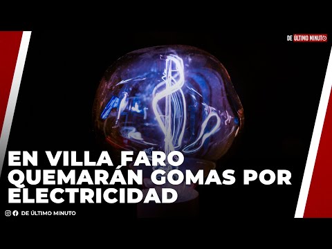 RESIDENTES DE VILLA FARO AMENAZAN CON QUEMAR GOMAS SI NO CESAN LOS APAGONES EN LA ZONA