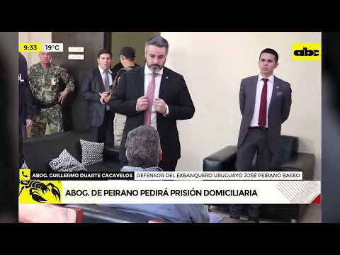 Exbanquero José Peirano ya está en Paraguay