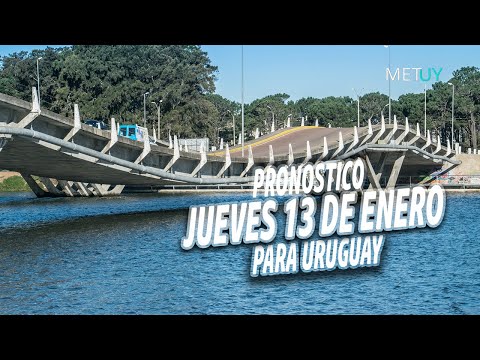 Pronostico JUEVES 13 de Enero para Uruguay | MetUy