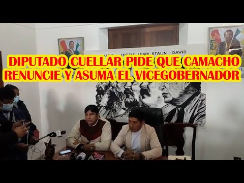 DIPUTADO ROLANDO CUELLAR LLAMA OCIO-SO FERNANDO CAMACHO Y QUE HAY CERO OBRAS EN SANTA CRUZ ..