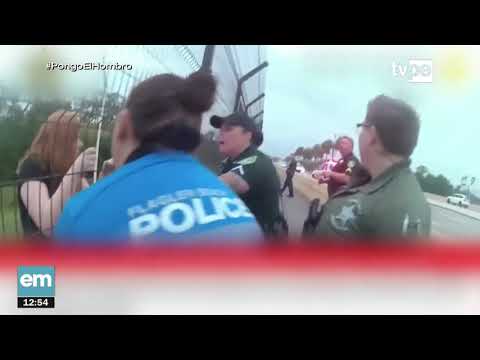 Estados Unidos: mujer policía evita que adolescente se lanzara de puente