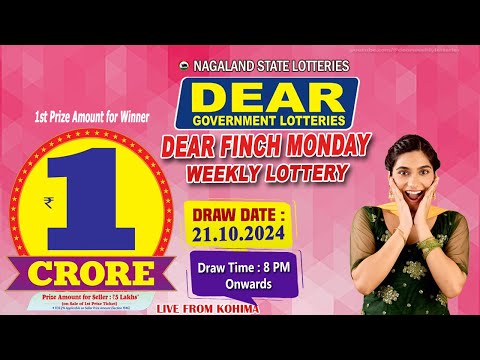 LOTTERY SAMBAD DEAR 8 PM 21.10.2024 NAGALAND LOTTERY LIVE DEAR LOTTERY LIVE LOTTERY SAMBAD LIVE