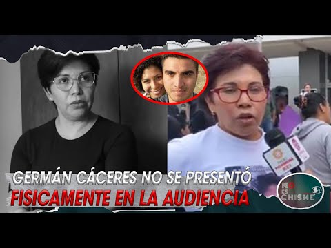 GERMÁN CÁCERES NO ASISITIÓ a la AUDIENCIA de forma presencial - Caso María Belén Bernal