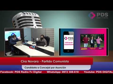 Entrevista - Cira Novara - Partido Comunista - Candidata a Concejal por Asunción