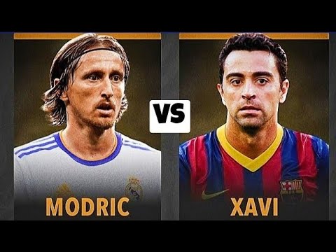 Xavi vs Modric kiyès ki pi fò?
