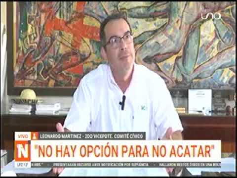 25012024   LEONARDO MARTINEZ   NO HAY OPCION PARA NO ACATAR SENTENCIA CONSTITUCIONAL   UNO