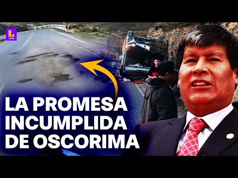 Accidente en carretera Libertadores: Gobernador dijo que movería mar y tierra para reconstruirla