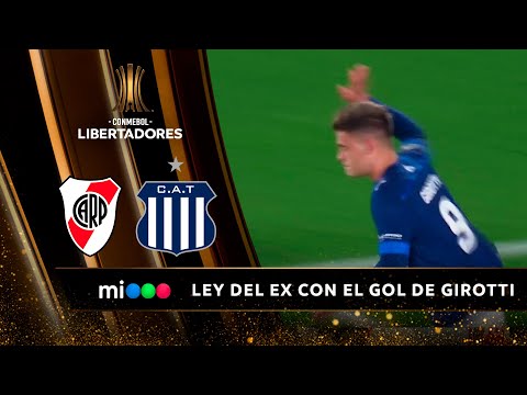 Hay ley del ex con el gol de Girotti - River vs. Talleres - Libertadores 2024