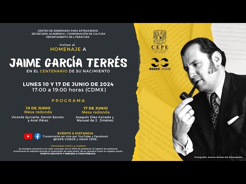 HOMENAJE A JAIME GARCÍA TERRÉS EN EL CENTENARIO DE SU NACIMIENTO