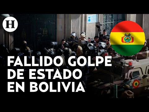 ¡La mayoría son militares! Bolivia detiene a 17 implicados en el intento de golpe de Estado