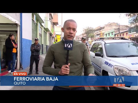 Vecinos de la Ferroviaria Baja, sur de Quito, denuncian ser constantes víctimas de la delincuencia