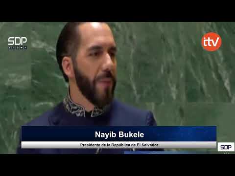 En vivo// Presidente  Nayib Bukele participa en la Asamblea General de la ONU