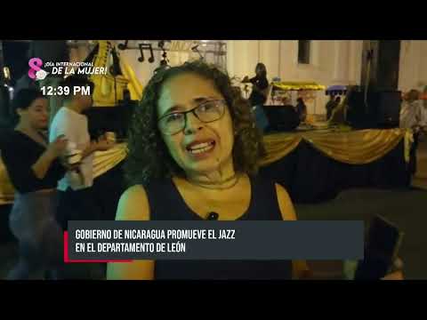 Pobladores de León disfrutaron del Festival Nicaragua Internacional de Jazz - Nicaragua
