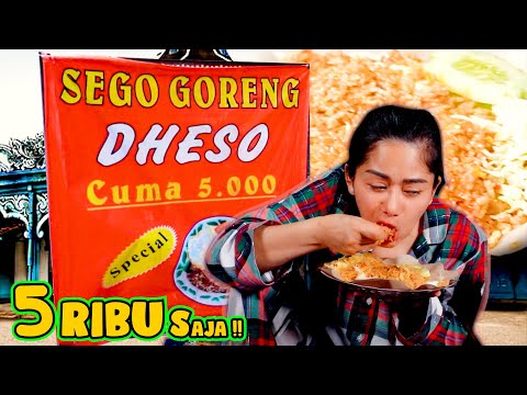 3 JAM LANGSUNG BUYAR, NASI GORENG NDHESO SEPIRING 5 RIBU DOANG!!! MURAH BANGET!!!