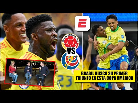 Costa Rica ANULÓ a Brasil y ahora le toca un Colombia, CANDIDATA en la Copa América | Exclusivos