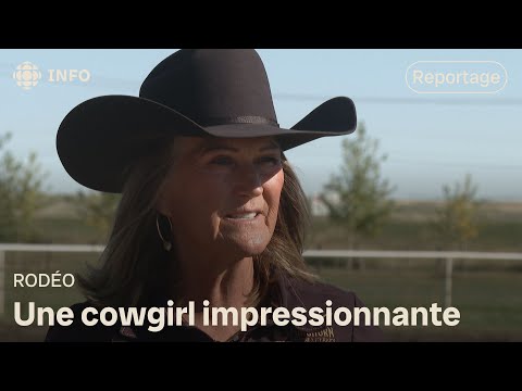 Une cowgirl à surveiller attentivement